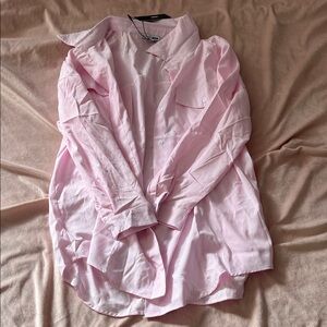 Pink Striped Shirt